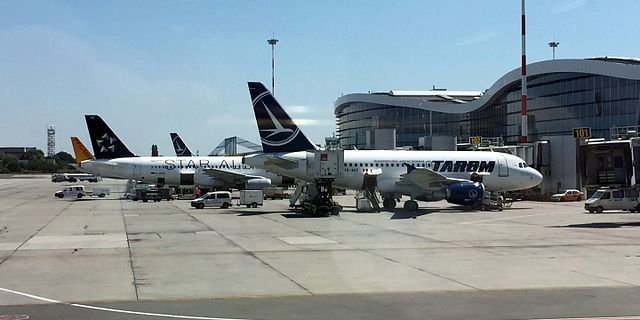Bucharest international airport